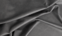 Close up of smokey grey natural grain upholstery leather
