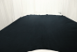 Picture of deep navy semi-aniline upholstery leather displayed on a table