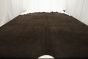 PICTURE OF DARK ESPRESSO BROWN PREMIUM TOP GRAIN UPHOLSTERY LEATHER DISPLAYED ON A TABLE