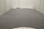 Picture of dolphin grey semi-aniline upholstery leather displayed on a table