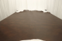 Picture of multi tone warm brown semi-aniline upholstery leather displayed on a table