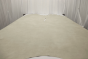 Picture of Cotton Club, pearl grey semi-aniline leather hide for upholstery displayed on a table