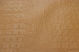 Picture of draping Sand crocodile embossed leather for upholstery and furniture