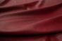 Picture showing the characteristics of deep red multi-tone leather for upholstery