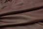 Picture showing the characteristics of a deep wine color top grain leather hide