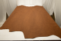 Picture of multitone cognac brown top grain leather for upholstery