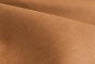 Close up of golden tan full grain upholstery leather