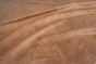 Close up of rich brown aniline upholstery leather