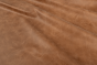 Close up of rich brown aniline upholstery leather