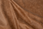 Close up of rich brown aniline upholstery leather