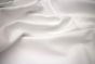Close up picture of bright white pigmented leather for upholstery 
