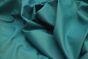 Picture showing the characteristics of a teal top grain leather hide