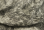 Close up of grey designer upholstery leather 
