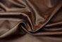 Closeup picture of Cuban Cigar soft, chocolate brown colored upholstery leather for furniture