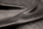 Picture of draping Midnight Train, dark grey genuine cowhide leather for upholstery
