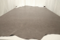 Picture of medium grey full grain upholstery leather displayed on a table