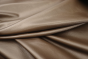 Close up picture of mocha brown full grain upholstery leather