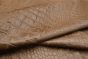 Picture of draping River crocodile embossed leather for upholstery and furniture