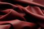 Picture showing the characteristics of a dark red top grain leather hide