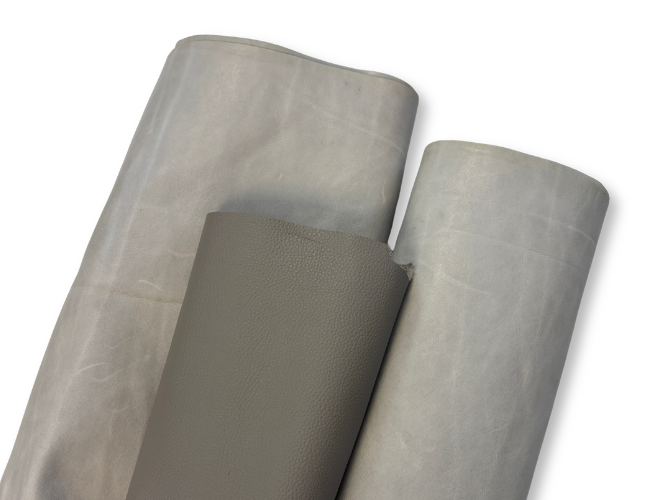 Light Grey Upholstery Leather Bundle #1