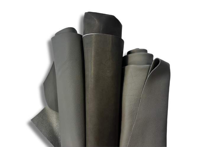 Medium Grey Leather Bundle #2