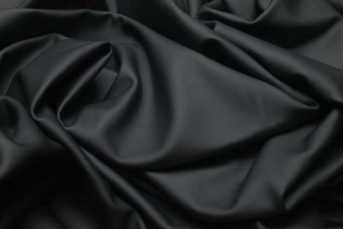 BLACK 90B Leather Upholstery Cowhide