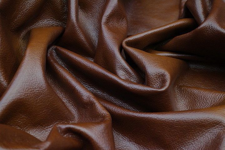 Leather look cognac  Selfmade® (Stoff & Stil)