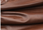 Closeup picture of Swing Time, dark brandy top grain leather for sofas, chairs, and other furniture upholstery