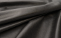Picture of draping Alley Cat, dark grey colored genuine cowhide leather for upholstery