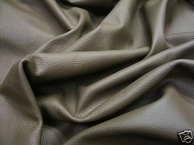 GREEN 39b!  Leather Cow hide Upholstery (57 sq/ft!)