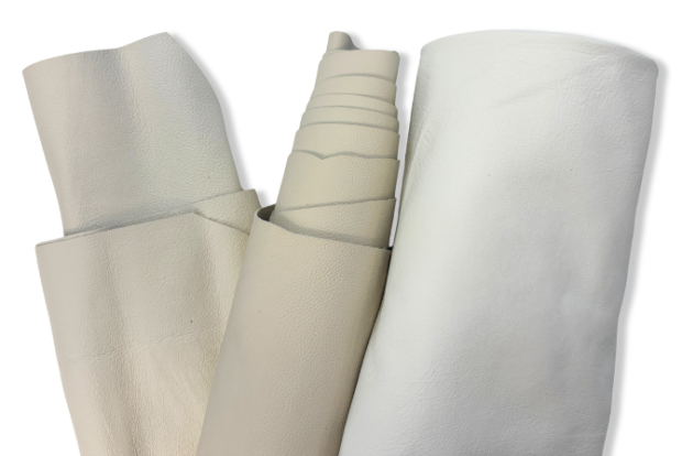 Cream/Ivory/White Upholstery Leather Bundle #6