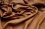 Close up picture of brandy pigmented leather for upholstery 