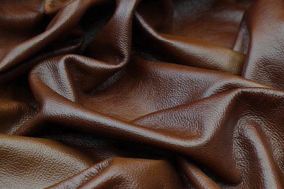 Rich Cognac Leather Hide