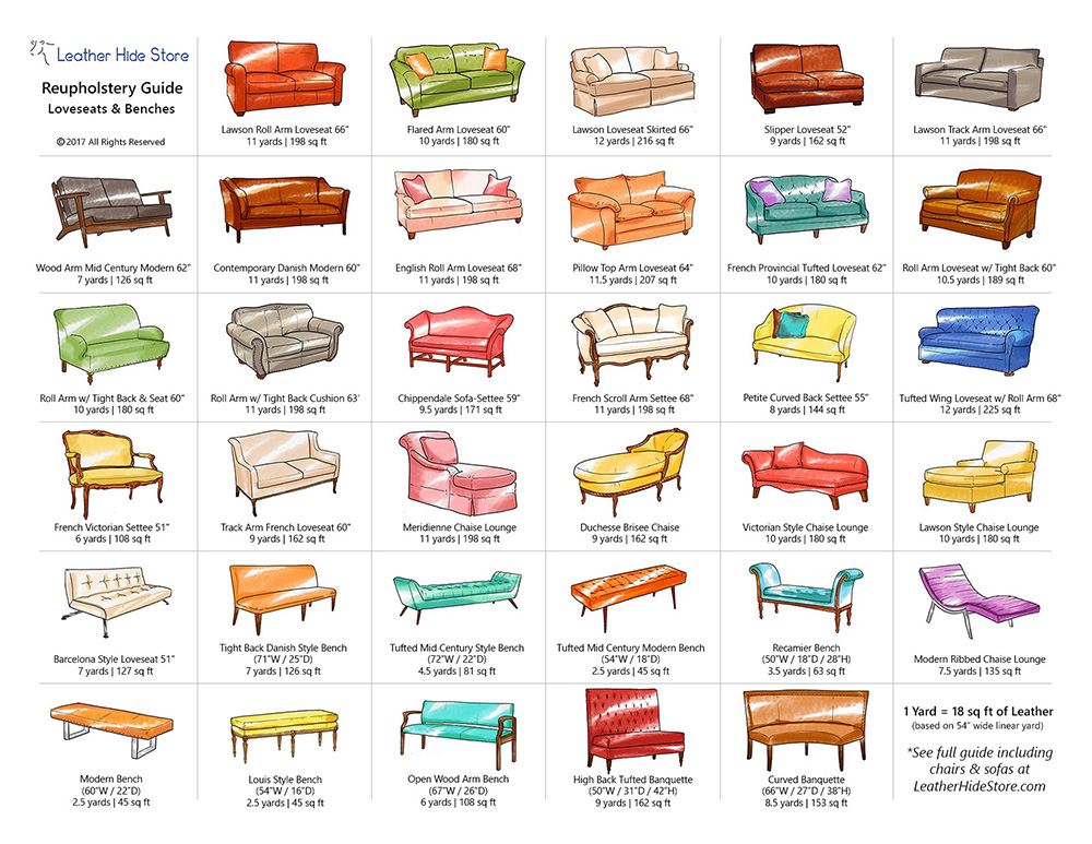 Loveseats and Benches Guide PDF