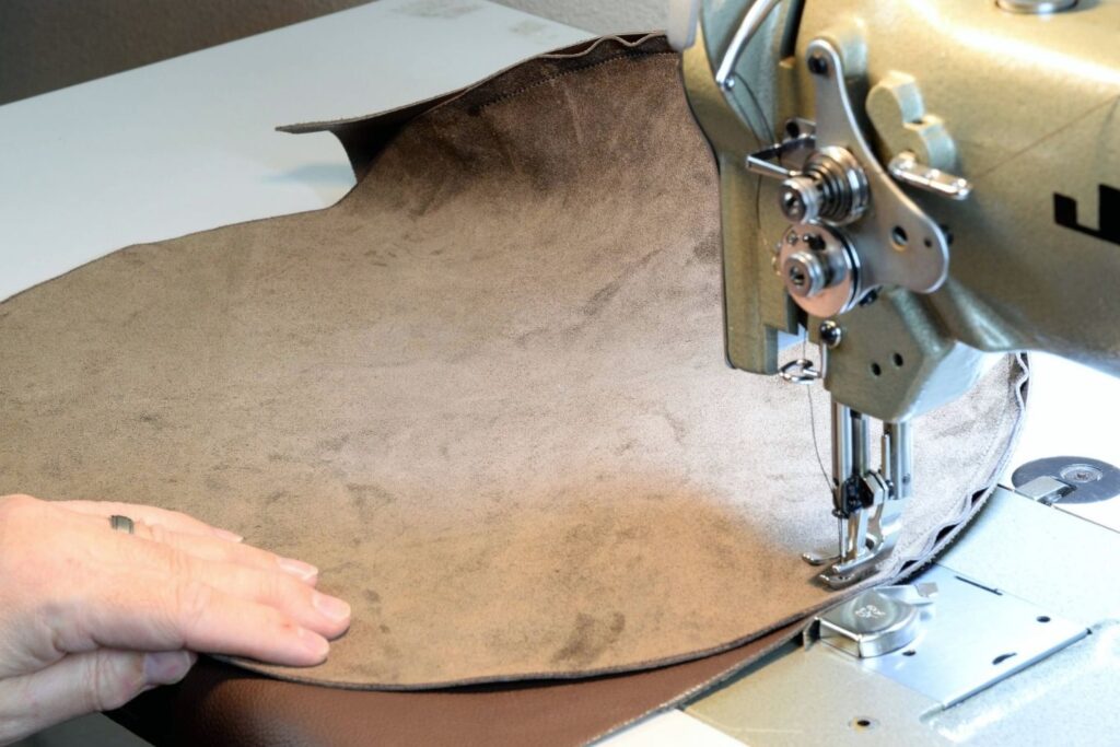 Sew the top plate
